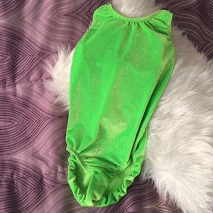 velvety gymnastics leotard